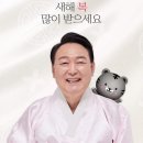 사진 잘 나온 것 같은 윤석열 새해인사사진 이미지