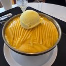 하삼동커피아산탕정점 | 아산 탕정 대형카페 카페브릭 | 생망고빙수 먹고 온 솔직후기