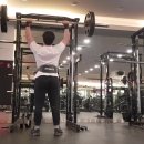 죽을각오하고 하는 OHP100kg 이미지