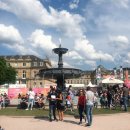 스튜트 | 독일 여행) 화창한 날씨와 잔디가 예뻤던 곳, 스튜트가르트 광장 Schlossplatz (180521 Pfligst)