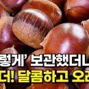 밤 보관법 ‘이렇게’ 두세요! 벌레 없이 보관할 수록 맛있어져요 이미지