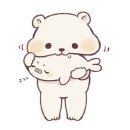 귀여운 동물 일러스트 . 이미지