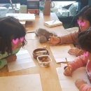 풍경을 담은 아크릴화 이미지