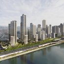 압구정 5구역 재건축 경관심의안 수정 가결 조감도 이미지