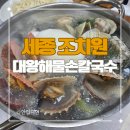 김용식해물손칼국수 | 세종 조치원 맛집 대왕해물손칼국수 후기 (해물칼국수, 메밀전병)
