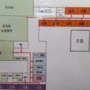 망포초 비상시 대피안내도 이미지