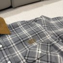 의성학하고택 | 미우미우 체크 플란넬 셔츠 그레이 남자 남성 사이즈 내돈내산 후기 &amp; 상세 사이즈 리뷰!!!