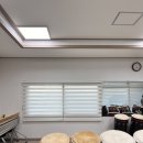 주천1리마을회관 | [주천 블라인드] 도천 1리 마을회관 블라인드, 홀딩 도어 자바라 시공 -!