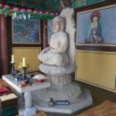 산청사월리 석조여래좌상 이미지