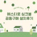 이공구에스티 | 내집 마련11: 에스티로 사각싱크볼(SA-10000) 공동구매 내돈내산 후기