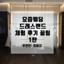 랜드컨설팅 | 요즘웨딩 드레스랜드 체험 후기 꿀팁 1탄 (추천인: 로이지)