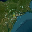 올 것이 오는가 _ 미국 뉴저지 4.8 지진 발생 이미지