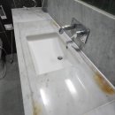 씨유 대전오정양지점 | 내려앉고 갈라진세면대 교체없이 수리 보수 해결 방법