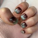 감NAIL | 굴포천 네일 유리알네일(youreal nail) 두쫀쿠네일 후기