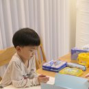 그림속미술세상(7세) | 7세 아이가 좋아한 수원 고등동 아트모마 방문미술, 냉장고 만들기 수업 후기