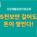 쇼핑톡톡 | 하루 5천보만 걸어도 포인트 ‘톡톡’! 건강 챙기며 쇼핑까지—건강생활실천지원금제 체험 후기