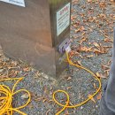 태안별빛오토캠핑장 | 태안 학암포 국립공원 오토캠핑장 : 야영장 및 시설 후기 (펜션 앞 D사이트 비추)