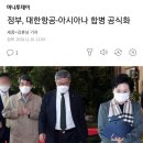 정부, 대한항공ㅡ아시아나 합병 공식화 이미지