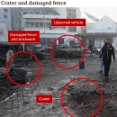 가자 병원 : Al-Ahli 병원 폭발에 대한 비디오, 사진 및 기타 증거 이미지
