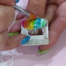 레인보우네일아트