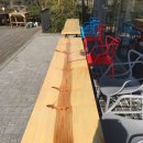 소나무 우드슬랩 테이블 / 원목 테이블 완성품 사진 4 - 카페동경 이미지