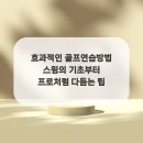 스윙의 기초 이미지