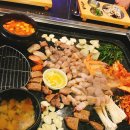 제천 청전동 불쇼를 볼수있는 삼겹살집 오늘한점 짧은후기