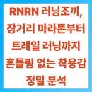 RNRN 러닝조끼, 장거리 마라톤부터 트레일 러닝까지 흔들림 없는 착용감 정밀 분석
