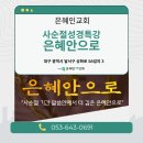 박성관 | 대구 달서구 은혜인교회 사순절 성경특강 후기｜4주간의 깊은 은혜(도원동교회.달서구교회)