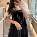 W컨셉 추천템 주르티 시스루 라운드 블라우스 jJ954 더블유위크 구매 착용샷 내돈내산 후기
