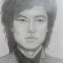 연필인물화 이미지