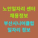 부산수영구시니어클럽 | 노인일자리 센터 채용정보(부산 전지역 시니어클럽)