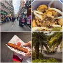 노인회관 건너편 횡단보도 | [대만 여행] 2day 단수이_빠리(八里, Bali) 가는 페리 이용요금 간식거리 추천