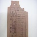 봉급계산서(俸給計算書) 보령군 남포면 직원 3월 월급명세서 (1961년) 이미지