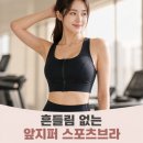 헬스 런닝 필수템 언더액티브 앞지퍼 스포츠브라 빅사이즈 하이서포트 후기