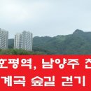 2024/8/15일(목) 경기 남양주시 천마산 계곡 숲길 이미지