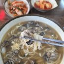 춘장대조개굴칼국수
