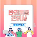 반려동물관리사 이미지