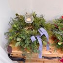 감성으로 채우는 플라워 홈 스타일링 | 수원시 권선구 금곡동 호매실 꽃집 시그널 플라워 -친구와 함께 하는 크리스마스 캔들 리스 만들기...