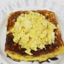 홈브런치 만들기 스크램블에그 우유 프렌치토스트 레시피 만드는법 이미지