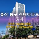화정현대파라다이스1차아파트 | 울산 동구 현대아파트 경매, 1회 유찰! 저렴하게 내 집 마련 기회인가?
