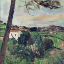 전원풍경 | 폴 세잔 — 붉은 지붕을 품은 전원 풍경 (Paysage au toit rouge / Landscape with Red Roof) / 1875...