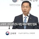 [긴급] 2022 대입개편안 발표 진로적성과목 절대평가 시행, 수상실적 학기당 1개만 제공 이미지