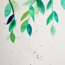 수채화 캘리그라피 초급 이미지