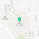 KCC스위첸아파트 정문앞 도로 이미지