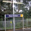 Flower Gar | 런던 추억의 장소, 우스터파크에서 사우스웨스트트레인타고 윔블던 지나 워터루까지