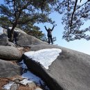 바위와 산성 이미지