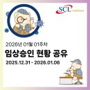 인산의료재단 메트로병원 | 2026년 01월 01주차 임상승인 현황 공유