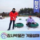 청주잠사박물관 눈썰매장데이트 겨울놀거리 아이와 가볼만한곳