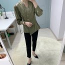 4월의 봄 데일리룩, 비피샵 커프라인 블라우스 + 르뮈 디케이팬츠 + 더실루엣 트렌치코트로 멋스러운...